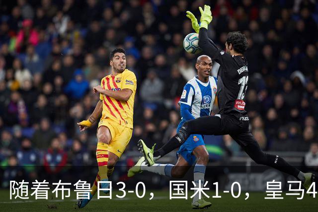 随着布鲁日3-0，国米1-0，皇马4-1，拜仁2-2，欧冠最新积分榜出炉